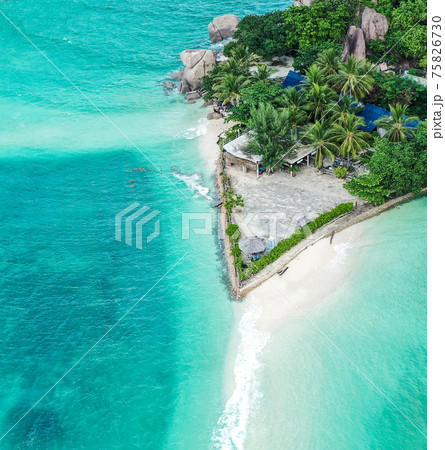 Aerial view of Koh Nang Yuan, in Koh Tao, Thailand Aerial view of Koh Nang Yuan, in Koh Tao, Thailand 75826730