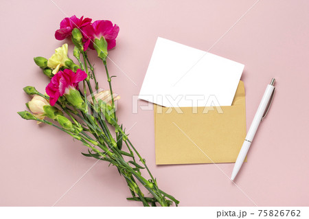 bouquet of pink carnation flower isolated on pink background Top view Flat lay Holiday card 8 March, Happy Valentine's day, Mother's, Memorial, Teacher's day concept Copy space bouquet of pink carnation flower isolated on pink background Top view Flat lay Holiday card 8 March, Happy Valentine's day, Mother's, Memorial, Teacher's day concept Copy space 75826762