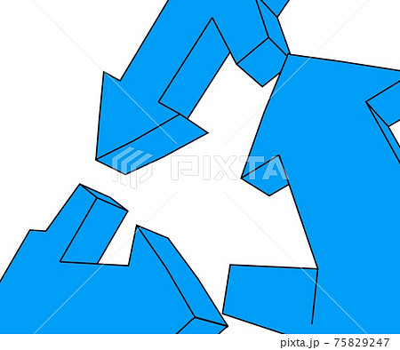 青いループのアップ「黒淵あり」 青いループのアップ「黒淵あり」 75829247