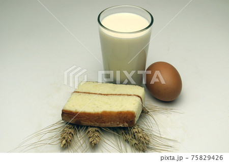 tasty and healthy cake with milk and egg and wheat and Atta tasty and healthy cake with milk and egg and wheat and Atta 75829426