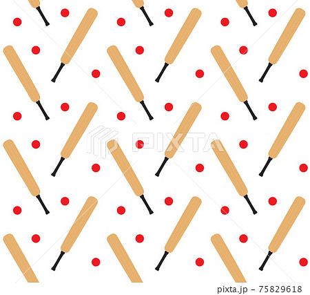 Sport pattern. Cricket retro background. Seamless pattern of cricket  accessories. Bat ball symbols. Pattern for design, web, backdrop, tee  design, t shirt etc. Vector Stock Vector Image & Art - Alamy