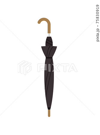 閉じている傘のイラスト 75830919