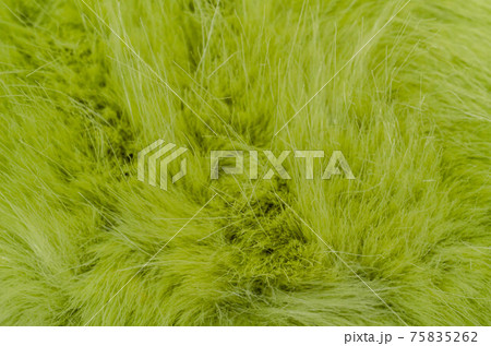 Background and texture of the fur macro image, artificial fabric 75835262