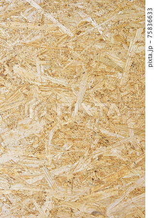 ウッドチップ合板の背景素材 ウッドチップ合板の背景素材 75836633