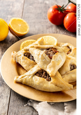 Traditional middle eastern fatayer Traditional middle eastern fatayer 75839726