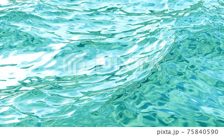 水面テクスチャ背景素材 75840590