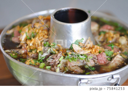 meat soup or beef soup or noodles meat soup or beef soup or noodles 75841253
