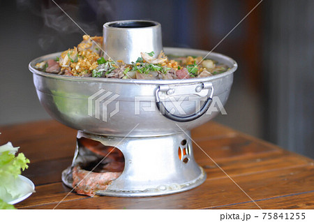 meat soup or beef soup or noodles meat soup or beef soup or noodles 75841255
