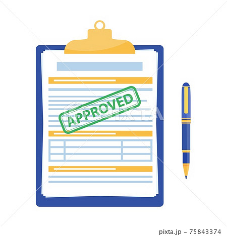 Clipboard with document, Clipboard with document, 75843374