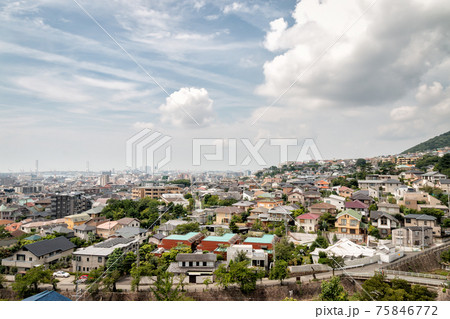 Ashiya City Shyline - Hyogo, Japan 75846772