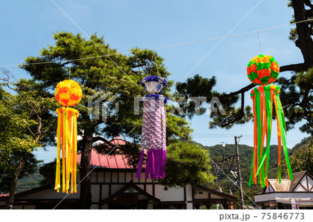 Tanabata Festival Decorations in Chichibu in Saitama, Japan Tanabata Festival Decorations in Chichibu in Saitama, Japan 75846773