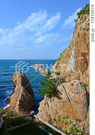 浦富海岸　山陰海岸ジオパーク 75850019