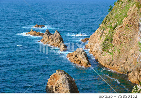 浦富海岸　山陰海岸ジオパーク 75850152