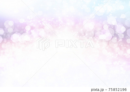 背景テクスチャキラキラ玉ぼけ丸ぼけ幻想的なファンタジー虹レインボーグラデーション  75852196