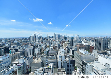 名古屋都市風景・名古屋駅方面 名古屋都市風景・名古屋駅方面 75853471