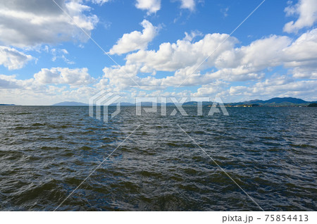 宍道湖　松江市 75854413