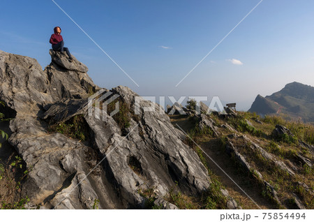 Doi Pha Tang at sunset. 75854494