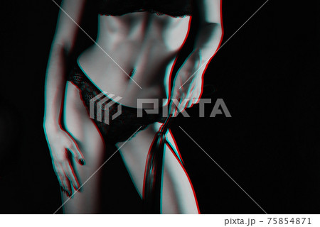 sexy young girl in lingerie with leather whip for BDSM sex in hand sexy young girl in lingerie with leather whip for BDSM sex in hand 75854871