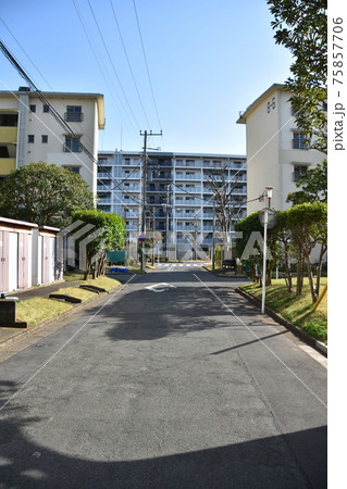 消えゆく昭和の団地と令和の団地の写真素材 [75857706] - PIXTA