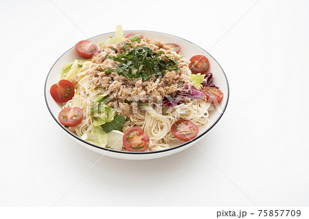 素麺サラダ 素麺サラダ 75857709