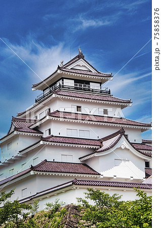 会津若松の鶴ケ城 75858376