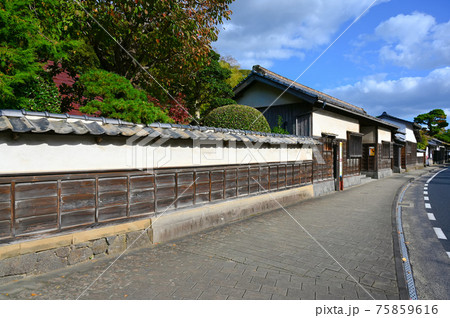 松江城下　武家屋敷　塩見縄手　松江市 75859616