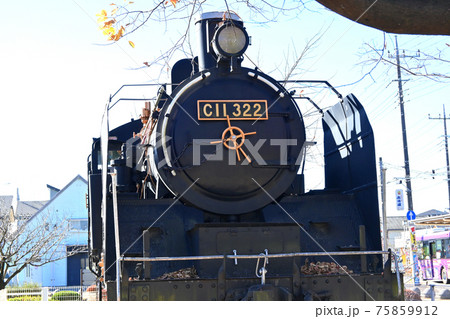 鴻巣市の C11型322号機関車（SL） 75859912