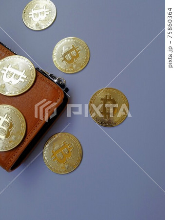仮想通貨　ビットコイン 75860364