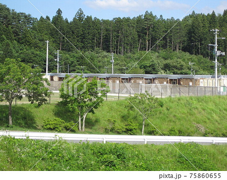東日本大震災から3カ月半後の南三陸 75860655