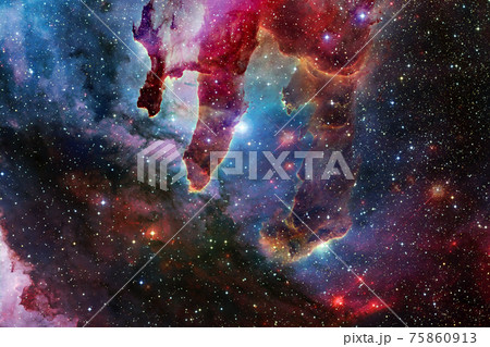 Awesome of endless cosmos. Elements of this image furnished by NASA Awesome of endless cosmos. Elements of this image furnished by NASA 75860913