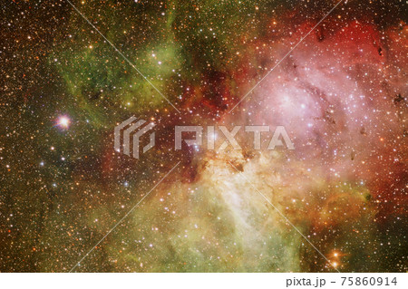 Outer space. Elements of this image furnished by NASA 75860914