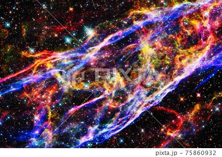 Cluster of stars. Nebula. Elements of this image furnished by NASA Cluster of stars. Nebula. Elements of this image furnished by NASA 75860932