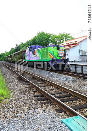 JR北海道　美馬牛駅とノロッコ列車 75861515