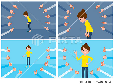 flat type Bun hair mom_Evaluation 75861618