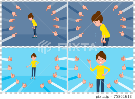 flat type Bun hair mom_Evaluation 75861618