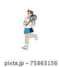 女子テニス 75863156