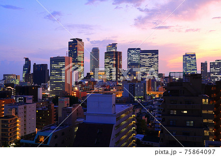 名古屋　都市風景 75864097