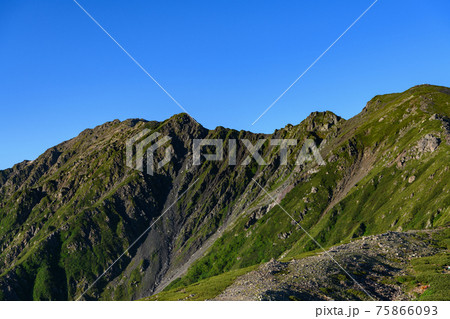 朝の間ノ岳と中白根山 朝の間ノ岳と中白根山 75866093
