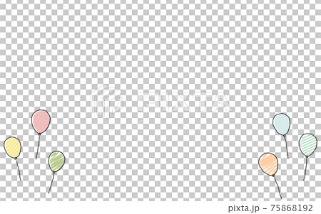 ゆるい線画、手書き風のクラッカー ゆるい線画、手書き風のクラッカー 75868192