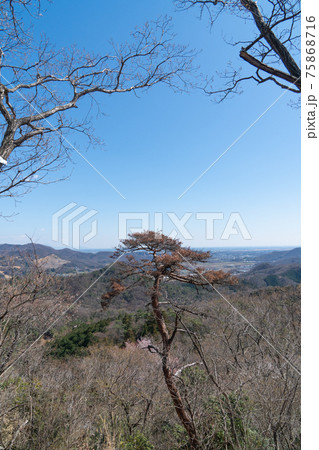 高鳥屋山の山頂から見た景色(唐沢山ハイキングコース) 高鳥屋山の山頂から見た景色(唐沢山ハイキングコース) 75868716