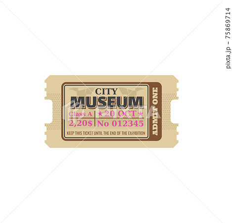 Random ticket to museum, numbered paper card price Random ticket to museum, numbered paper card price 75869714