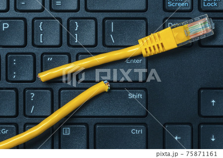 Internet connection disconnected 75871161