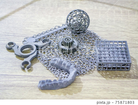 Object printed on a powder 3D printer from polyamide powder 75871803