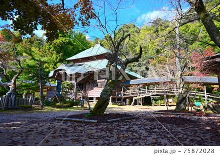 松尾寺　本堂　西国三十三霊場　京都府舞鶴市 75872028