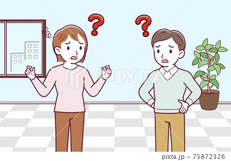 会社でのワンシーン 75872326