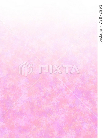 背景素材　ピンク色のマーブル模様　縦グラデーション 75872891