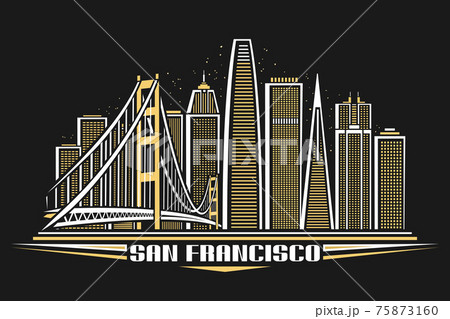 Vector illustration of San Francisco 75873160