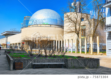Landscapes of modern part of living area in Vilnius. Landscapes of modern part of living area in Vilnius. 75873364