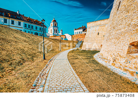 Bastion of the Vilnius City Wall. Lithuania. 75873408