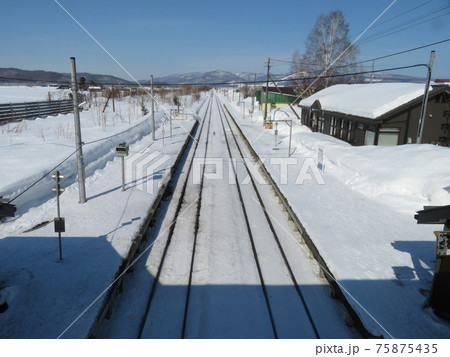 比布駅　宗谷本線　北海道　 75875435